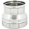 DIANKAMIN 412-469-150130 Riduzione Inox per canne fumarie M 150mm x F 130mm, Multicolore