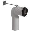 Galassia Sanitari ACCESSORI SANITARI - CERAMICA GALASSIA (Curva Tecnica per Scarico Traslato da 6 a 14 cm)