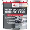 ARCANE INDUSTRIES Resina Epossidica Autolivellante per Pavimenti - REVEPOXY - 148 - Grigio Basalto - RAL 7012 - ARCANE INDUSTRIES