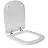 IDROTOP Copriwater dedicato per IDEAL STANDARD CALLA legno POLIESTERE pregiato cerniera inox