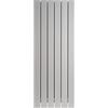 Fondital 83CAM01406 Radiatore in alluminio estruso Garda S/90, 1200 mm, 6 elementi, bianco