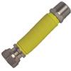 SIP TUBO FLESSIBILE ACCIAIO INOX X GAS GIALLO ESTENSIBILE 3/4 MF 100-200 mm GIUNTO