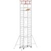 SCEDIL Trabattello altezza di lavoro 8,50 m in acciaio serie M4 LUX 150 - made in italy I SCEDIL