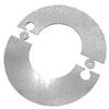 MBM Rosone componibile canna fumaria stufa caldaia pellet acciaio inox D. 130 mm.