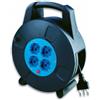 life electronics PROLUNGA con AVVOLGICAVO 10 Metri Spina 16A 4 Prese 10/16A+SCHUKO Cavo 3x1,5mq Max 2500W