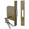 Yale Security YALE Serratura 56320 solo catenaccio 4 mandate - chiave a spillo - entrata 40, BRONZO