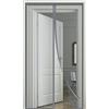 ZZUU Zanzariera Magnetica per Porta，70x230cm (27.55x90.55in) Magnetico Chiusura Automatica Tendina Anti Zanzare ，per Porte Finestre Balcone Soggiorno Mantiene Stanza Traspirante Senza Zanzare-Grigio