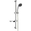 Mondo Viro Saliscendi kit completo per doccia in ottone e acciaio inox cromato (60 cm, Cromato Classic)