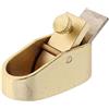 oshhni Lavorazione Del Legno, Mini Mano pialla, Pialla Legno Falegname Woodcraft Strumento, per la Lavorazione Del Legno, Oro L