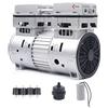 Futchoy Motore da 750 W, per compressore d'aria senza olio, 8 bar, 145 l/min, 69 dB, compressore d'aria silenzioso, accessorio 220 V