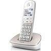 Philips XL4901S/38 Telefono Cordless Digitale (DECT) - Cellulare per Anziani - Schermo Retroilluminato, Vivavoce, Modalità Eco, Volumeboost - Bianca