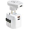 Vimar 0A32303B adattatore universale da viaggio, 3 USB, oltre 200 paesi
