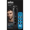 Braun Regolabarba rasoio per tutto il corpo 9 in 1 Wet & Dry - MGK5411 Series 6