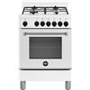 Bertazzoni La Germania Americana AMN664EBV/24 cucina Elettrico Gas Bianco