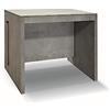 KONTE.DESIGN Consolle GAIOLE in legno, finitura grigio cemento 90x45 cm allungabile a 90x295 cm altezza 76 cm