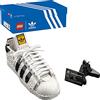 LEGO Adidas Originals Superstar 10282 Building Kit; Build and Display The Iconic Sneaker; New 2021 (731 Pieces)