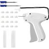 Lafo Mini Macchina da Cucito Portatile, Connettore Istantaneo per Bottoni, Strumento di Riparazione Rapida per Vestiti, Etichettatore (Bianco)
