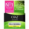 Olaz Antirughe Crema Giorno Idratante Delicata, per Pelli Sensibili, Anti-Età, SPF 15, 50 ml
