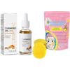 BEROZA 40 Count Turmeric and Kojic Acid Pads + 30 Ml Turmeric Essence, Kojic Acid and Turmeric Cleansing Pads,Turmeric Cleansing Pads for Face (A)