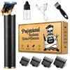 PIRABADI Set di tosaerba per capelli e barba, 0 mm, 1,5 mm, 2 mm, 3 mm, 4 mm, elettrico, professionale, senza fili, ricaricabile, silenziosa, ideale per bambini