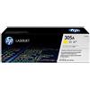 HP Toner Originale HP CE412A 305A Y Yellow 2600 Pagine