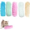 RANYAKE 5Pezzi Cuscini Erba Gatta Erba Gatta Peluche,Giocattoli per Gatti con Erba Gatta,Cuscino Interattivo di Peluche per Interni,Giocattolo di Peluche da Masticare Gatti Erba Gatta,Giocattolo Interattivo