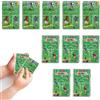 Joynine 10 Pezzi Gioco di Flipper Calcio, Flipper Bambini, Gadget Compleanno Bambini Calcio, Mini Flipper Calcio Gadget, Calcio Flipper Ideale Come Regalo Compleanno per Bambini