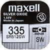Maxell One (1) X Maxell 335 SR512SW ossido di argento batteria da orologio 1,55 V fornita in Blister