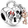 Generic Ciondolo Lucchetto Topo The Charmery in Argento Sterling 925 Compatibile con Ciondoli Pandora e Molti Altri Braccialetti con Ciondoli del Regno Unito.