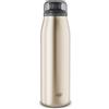 alfi ISO BOTTLE 500 ml, champagne, thermos in acciaio inox, tappo a vite a tenuta stagna, mantiene caldo 12 ore, freddo per 24 ore, borraccia per anidride carbonica, senza BPA