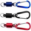 Pwshymi Supporto a sgancio Magnetico per Pesca Pesca a Mosca Clip di Rilascio per guadino Fibbia appesa per Pesca all'aperto(Rosso)