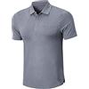 MEETWEE Polo T-Shirt a Maniche Corte da Golf da Uomo Tennis Basic Sport a Maniche Corte all'aperto Traspirante con Bottoni della Tasca sul Petto Estate