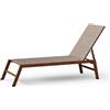 blumfeldt Sun Lounger - Poltrona di Alta Qualità, Durevole e Regolabile - Sedia Pieghevole e Sdraio da Giardino, Facile da Pulire e Mantenere - Struttura in Alluminio, Design Elegante