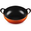 Le Creuset Casseruola Balti in ghisa vetrificata, diameter 24 cm, Arancio, 20142240900460