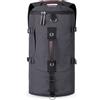 HAWEE 45L Zaino da Viaggio in Tela Borsa da Palestra Donna Grande Borsone da Viaggio con Funzione Zaino Uomo Retrò Zaino Sportivo per Viaggi Fitness Ciclismo Trekking, Nero