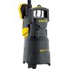 Stanley Pompa Immersione SXUP750PTE per Acque Chiare e Scure (750 W, Portata max. 13.500 l/h, Prevalenza max. 8 m)