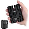 Flintronic Mini binocolo 40 x 22 HD, impermeabile, portatile, pieghevole, compatto, tascabile, piccolo e leggero, per adulti, caccia, visite turistiche, bird watching, escursionismo