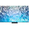 Samsung TV Neo QLED 8K 75" QE75QN900B Smart TV Wi-Fi Stainless Steel 2022, Mini LED, Processore Neural Quantum 8K, Ultra sottile, Gaming mode, Suono 3D