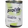 Prolife Dog Diet Wet Diabetic Sensitive Cibo Umido Per Cani Taglia Media/grande Lattina 400g