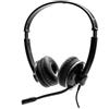 Nilox Cuffie Nilox cablato con microfono 1.8m Usb-A Nero [NXAU0000003]