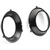 Superauto hi-fi Coppia Supporti Altoparlanti Adattatori Anteriori diametro 165 mm Compatibile con Fiat Panda 169 dal 2003 al 2012