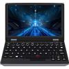 KingnovyPC 7 Inch Mini Pocket Gaming Laptop with Celeron N4000 Processor, Touch Screen 1280 * 800, Ultrabook 12GB LPDDR4 256GB SSD Notebook Chocolate Keyboard, Window 11 Pro, 2.0MP, AC WIFI BT4.2