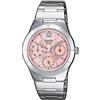 Casio Orologio Analogico al Quarzo Donna con Cinturino in Acciaio Inox LTP-2069D-4AVEF