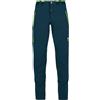 KARPOS PIETENA Pnt Pantaloni Sportivi, Mezzanotte/Flash Verde, 38 Uomo