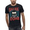 PIXEL EVOLUTION Maglietta Shark Zone Uomo - Taglia M - Nero