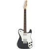 Fender by Squier Affinity Series Telecaster Deluxe Chitarra Elettrica, Tastiera in Lauro, Battipenna Bianco, Charcoal Frost Metallic