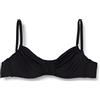United Colors of Benetton Reggiseno 3P5H5R1KF, Opaco, Nero 700, S Donna