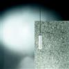 Ondaluce Lampada a sospensione D6 cm in alluminio verniciato a polvere Bianco FILO - Piccolo