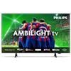 Philips TV Philips Ambilight 55PUS8319 4K LED Smart TV - Display 55'' con piattaforma Titan OS Pixel Precise Ultra HD e Dolby Atmos Sound, funziona con Alexa e Google Voice Assistant - Cornice nera opaca