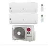 Climatizzatore Condizionatore LG Dual Split Inverter Serie Libero Smart 9+12 con MU2RW17 R-32 Wi-Fi Integrato